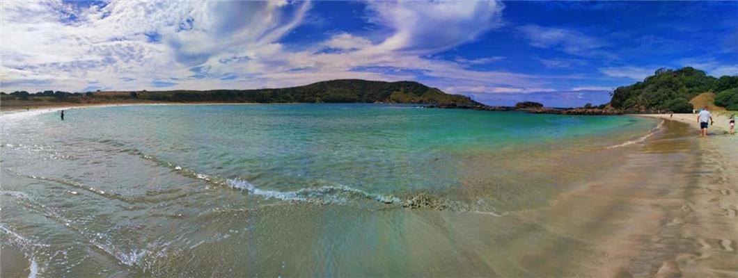 카이타이아 Seascape Peninsula Bach 빌라 외부 사진